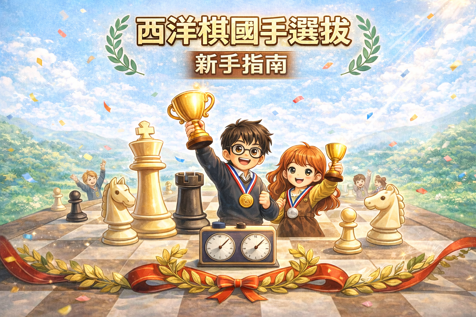 台灣西洋棋國手選拔完整介紹：參賽資格、比賽流程、初賽到決賽說明