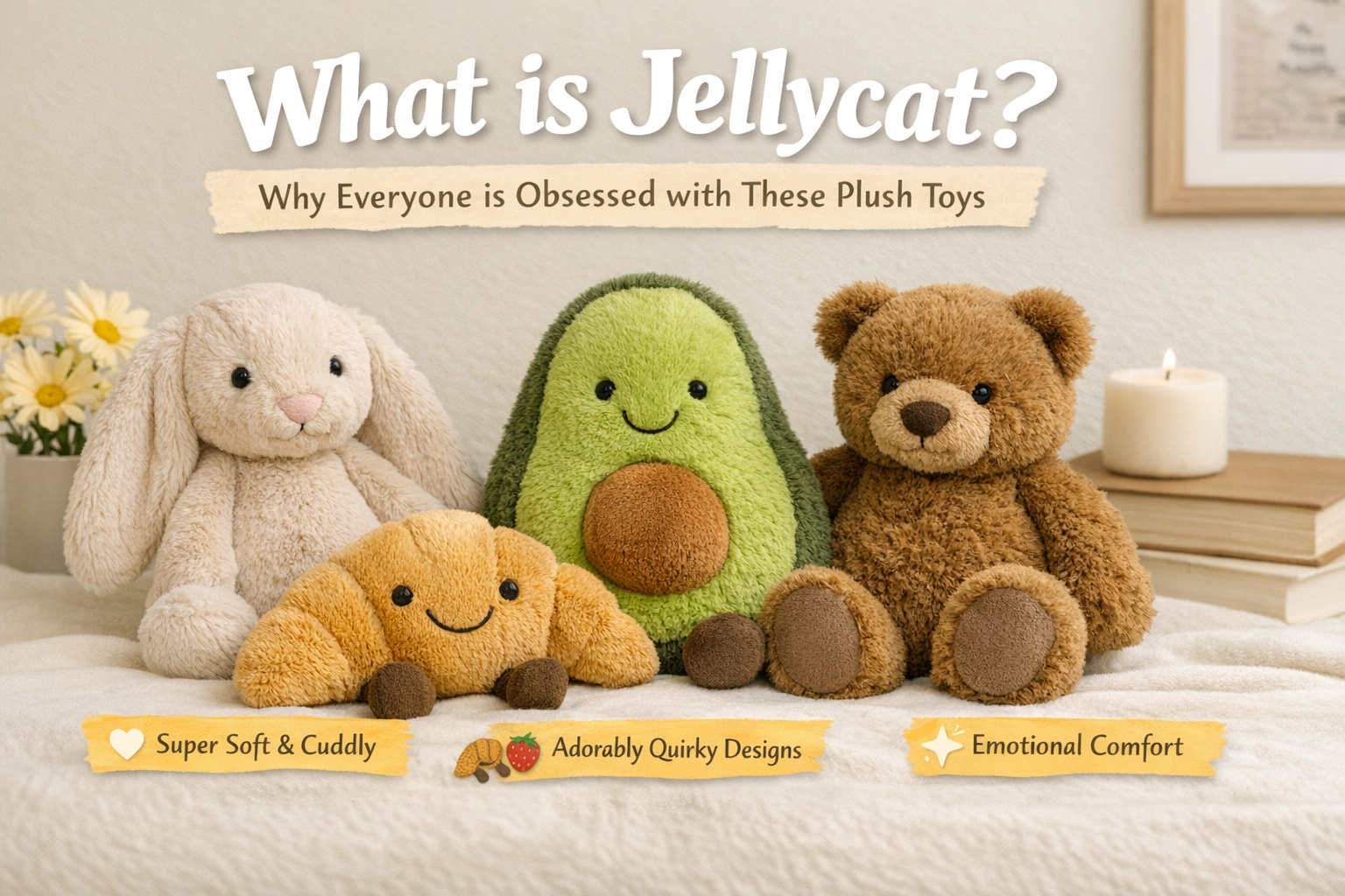 🧸 Jellycat 是什麼?為什麼全世界都在搶?療癒系玩偶品牌完整解析