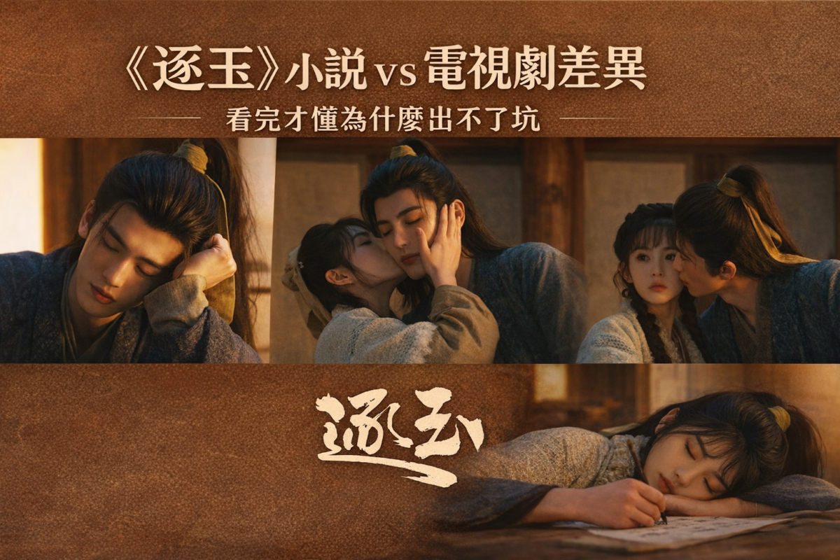 《逐玉》收官彩蛋IF線｜小說解析14個細節＋劇照桌布整理