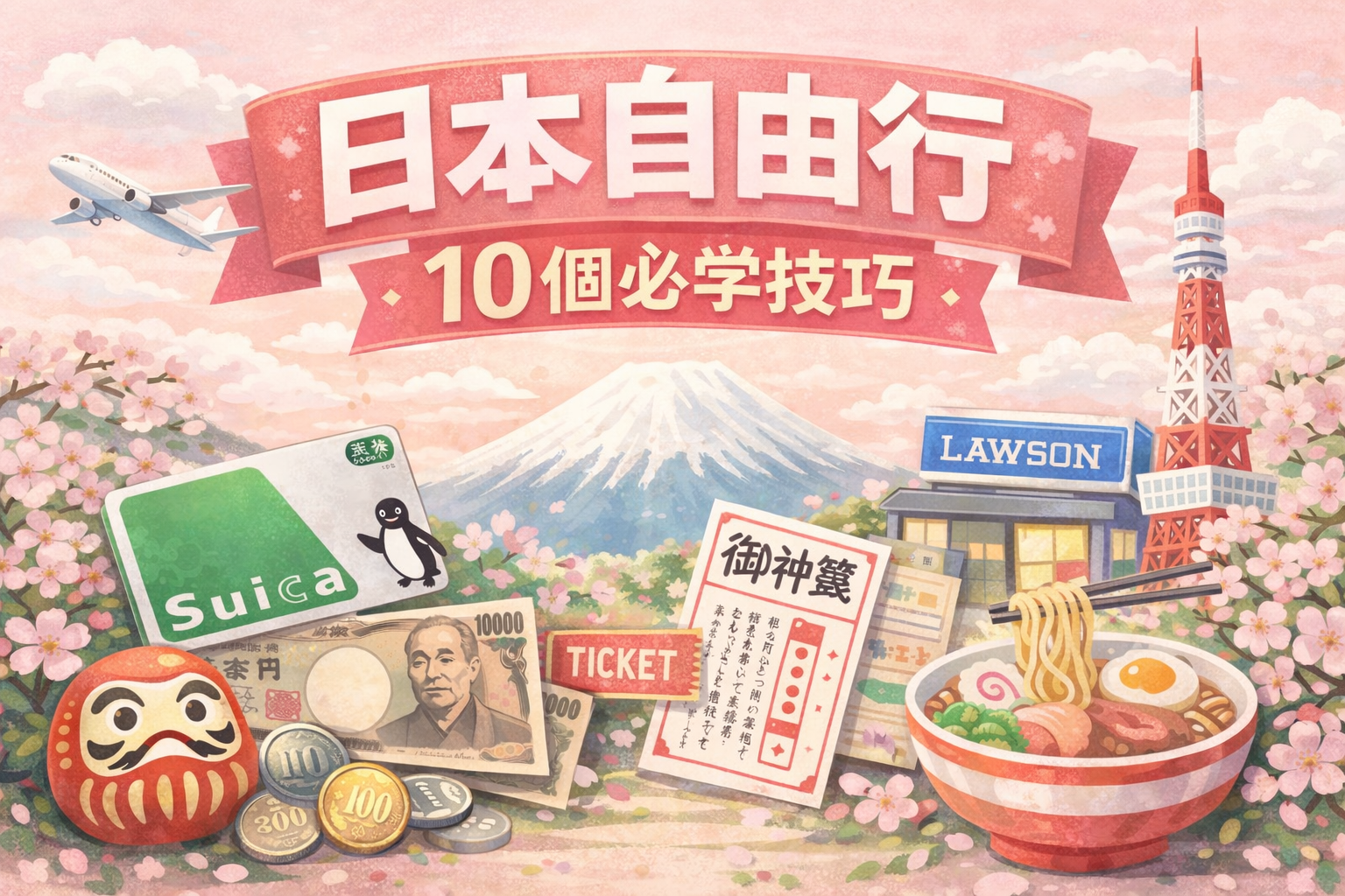 日本自由行10個必學技巧